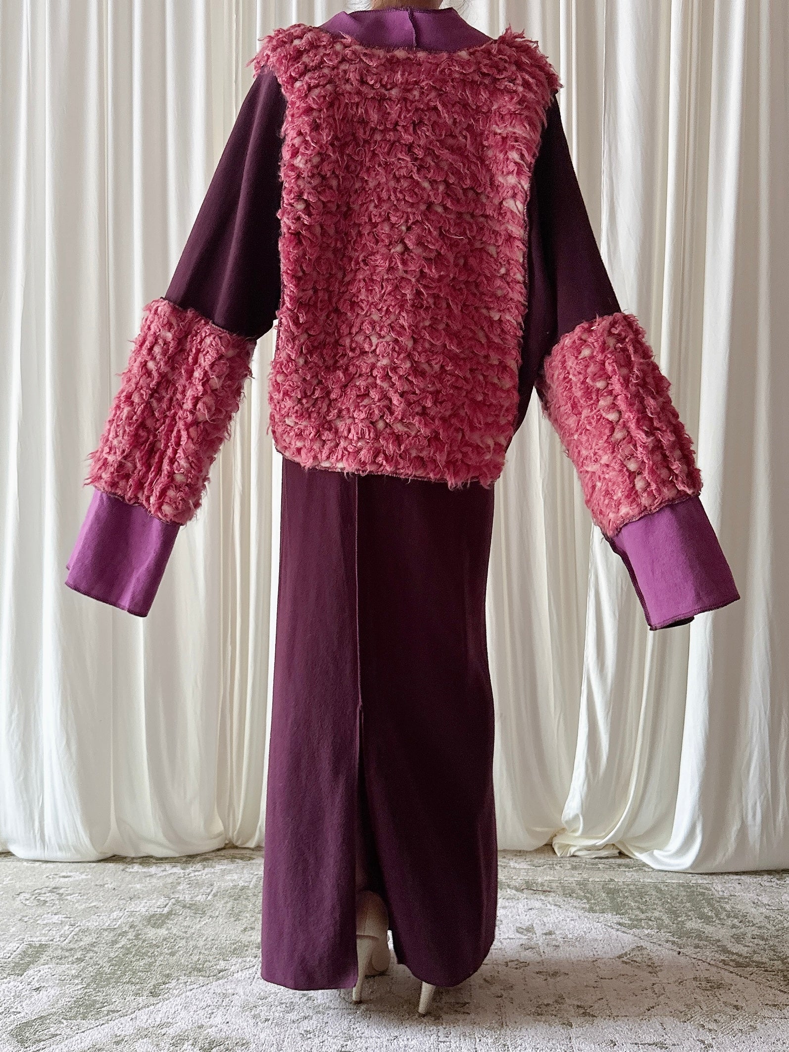 Vintage Benoit F. 2 Piece Purple Pink Set - Size 5