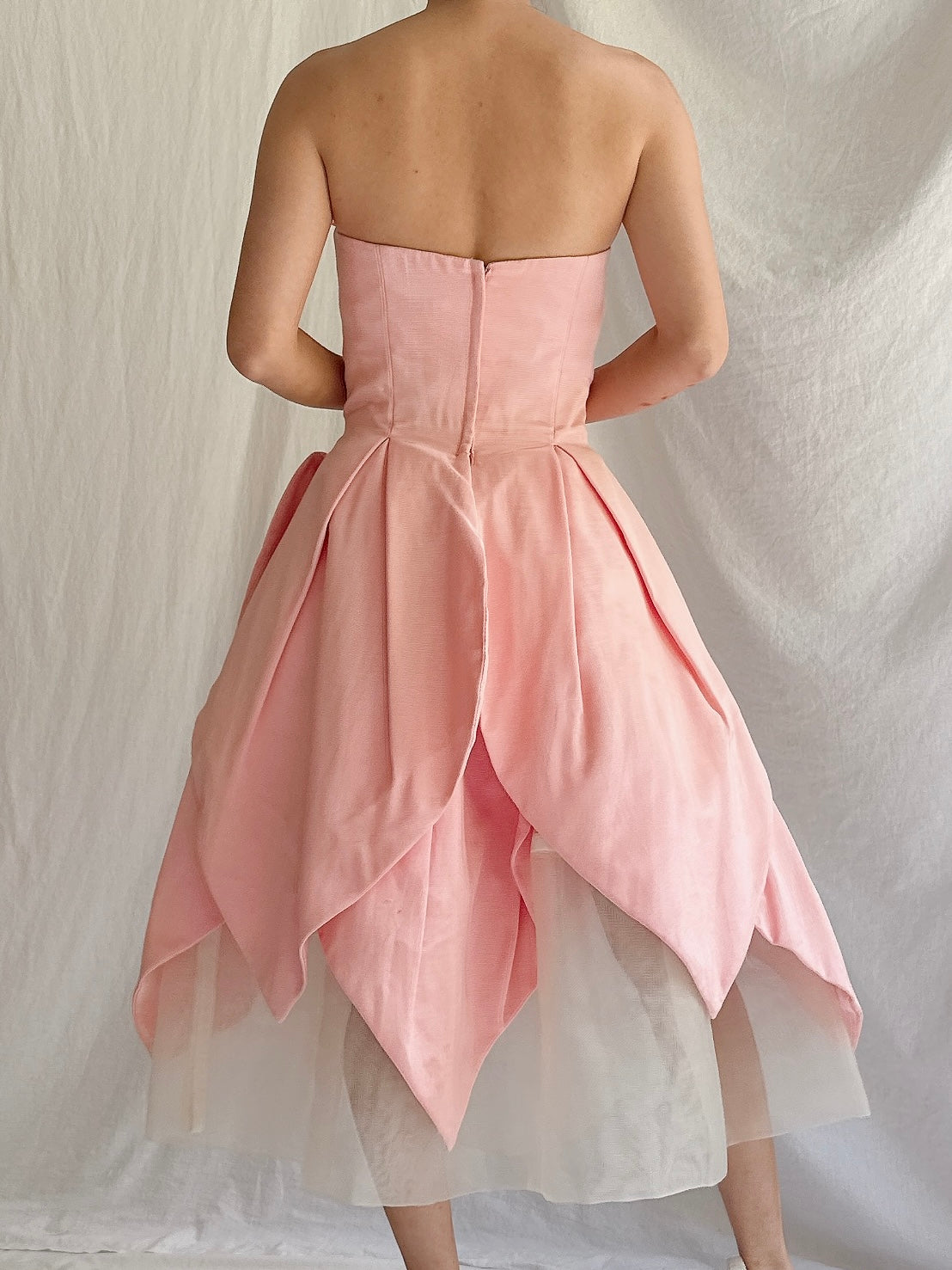 Vintage Victor Costa Blossom Dress - M