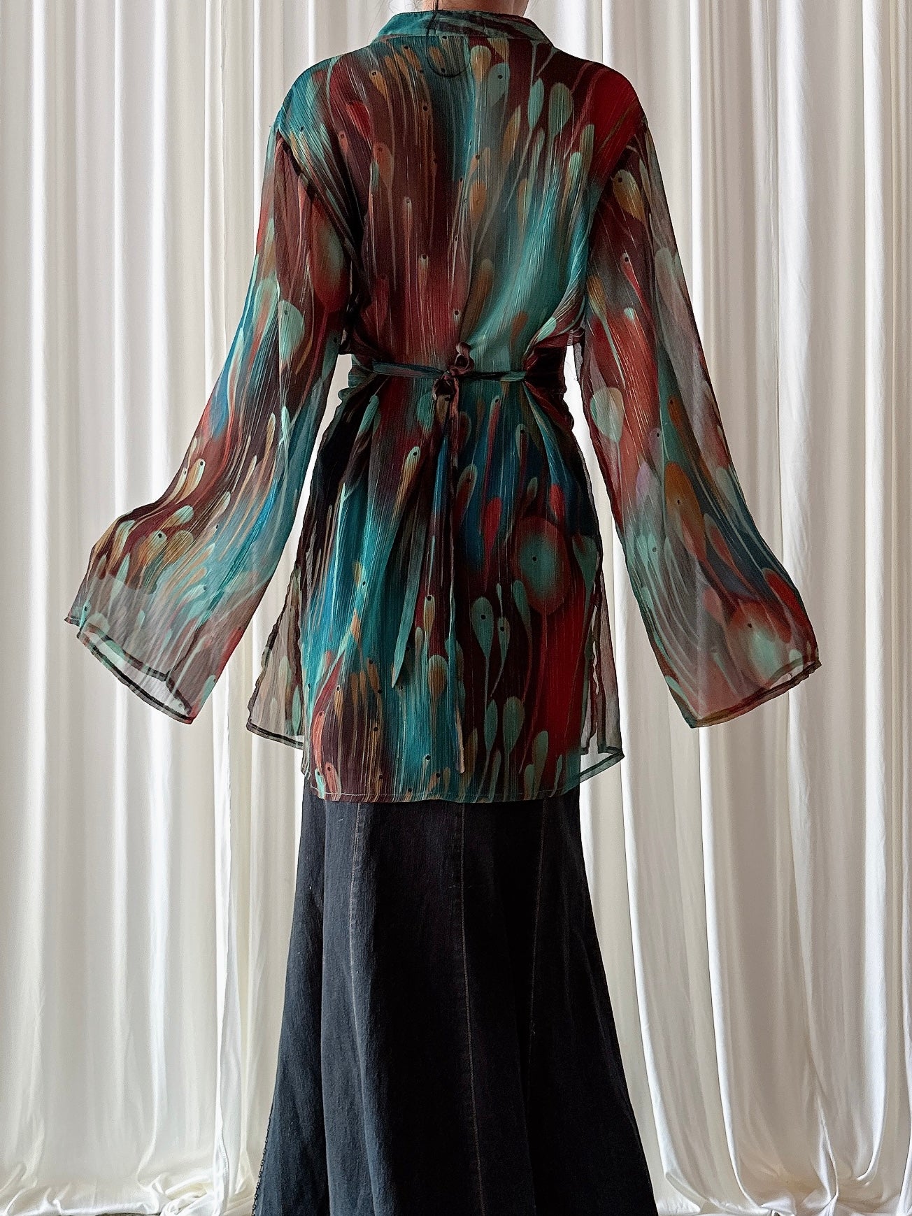 Vintage Butler & Wilson Chiffon Tunic - M
