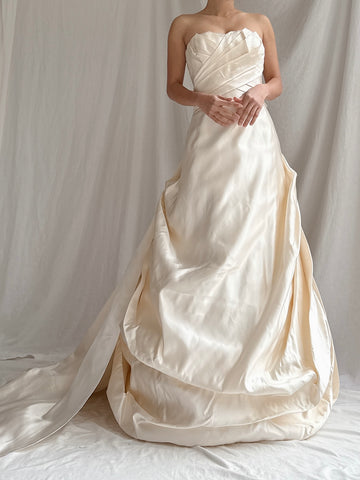 Vintage Ulla Maija Silk Gown - M/L 8